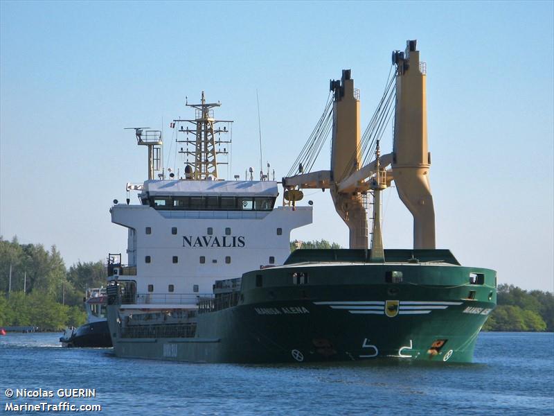 manisa alena (General Cargo Ship) - IMO 9583043, MMSI 255806046, Call Sign CQIR5 under the flag of Madeira