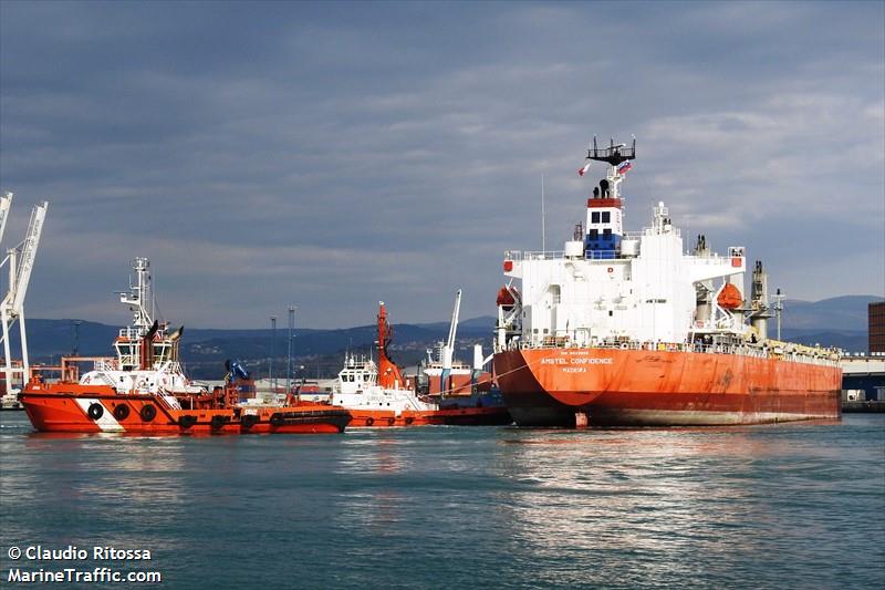 amstel confidence (Bulk Carrier) - IMO 9623659, MMSI 255806206, Call Sign CQAL4 under the flag of Madeira