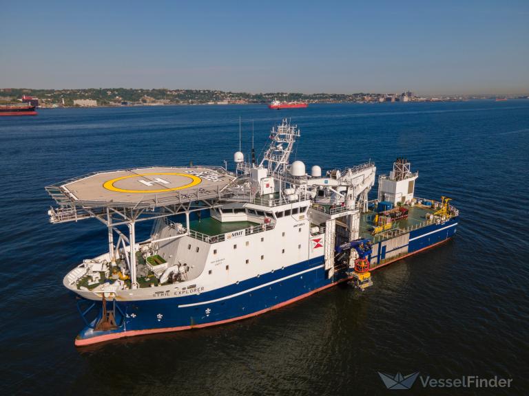 stril explorer (Offshore Support Vessel) - IMO 9484845, MMSI 259006000, Call Sign LAZT7 under the flag of Norway