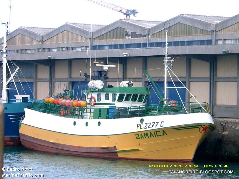jamaica (Fishing vessel) - IMO , MMSI 263405550, Call Sign CUGW 5 under the flag of Portugal