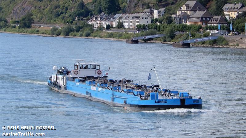 aubrig (Tanker) - IMO , MMSI 269057280 under the flag of Switzerland