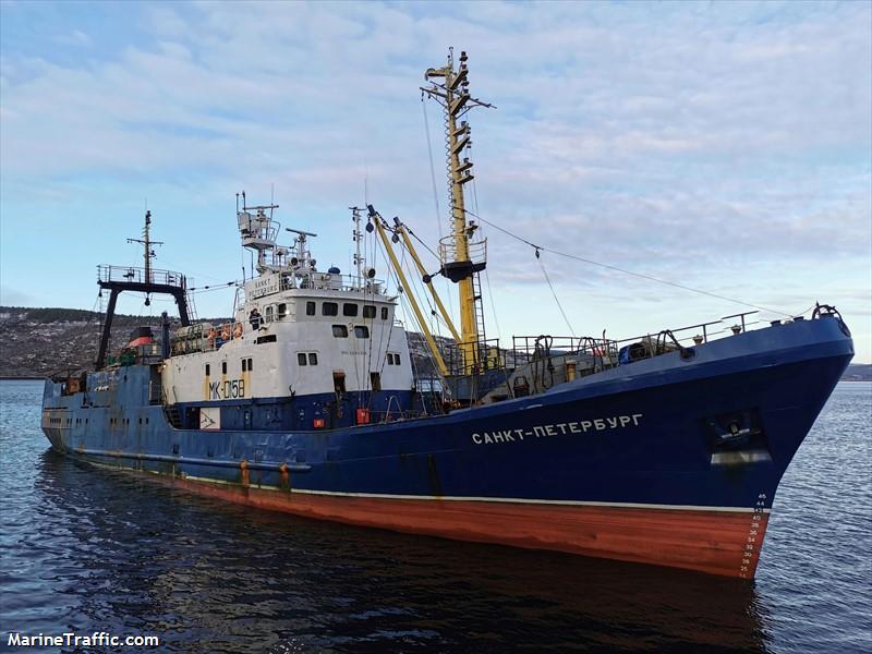 sankt-peterburg (Fishing Vessel) - IMO 8860614, MMSI 273293400, Call Sign UHYA under the flag of Russia