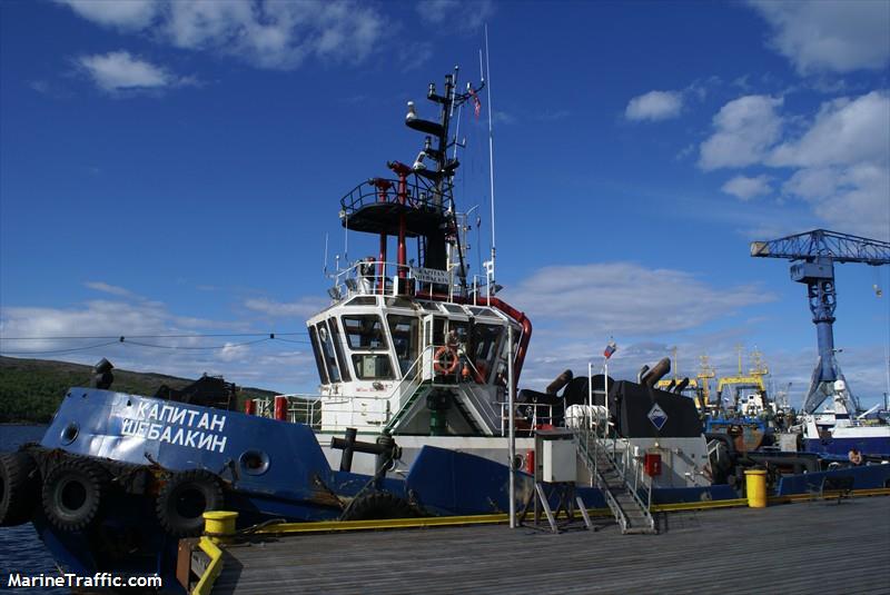 kapitan shebalkin (Tug) - IMO 9230165, MMSI 273317480, Call Sign UBOE2 under the flag of Russia