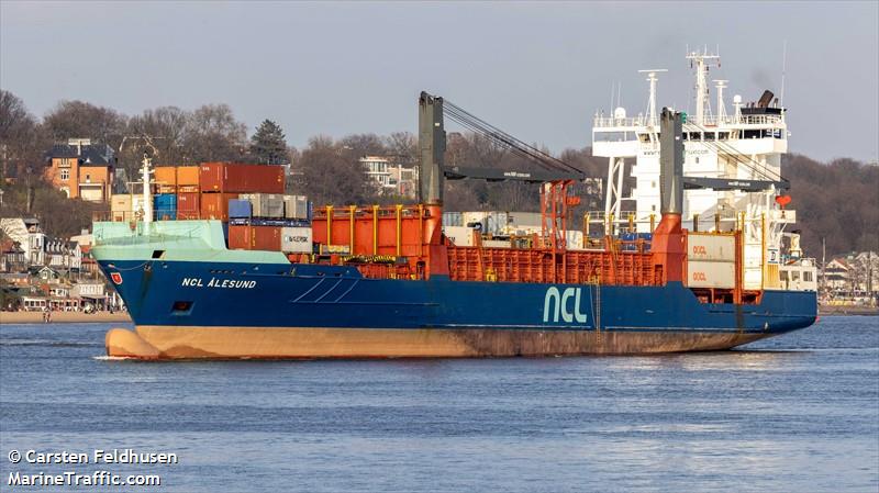 ncl alesund (Container Ship) - IMO 9326988, MMSI 304853000, Call Sign V2BK9 under the flag of Antigua & Barbuda