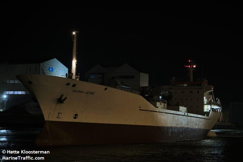 sierra leyre (Refrigerated Cargo Ship) - IMO 9135822, MMSI 311000709, Call Sign C6DL3 under the flag of Bahamas