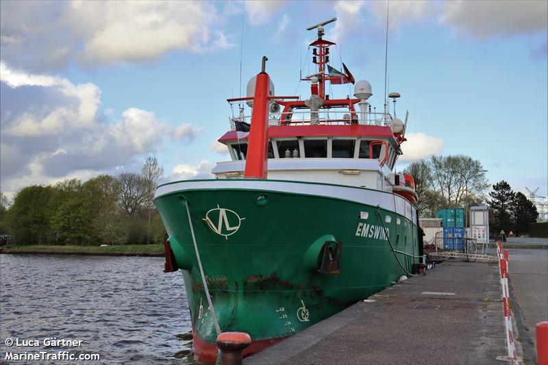 emswind (Utility Vessel) - IMO 9824540, MMSI 311000812, Call Sign C6DX8 under the flag of Bahamas