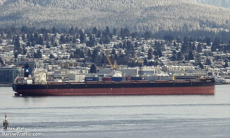 nightsky (Bulk Carrier) - IMO 9847243, MMSI 311000894, Call Sign C6EH3 under the flag of Bahamas