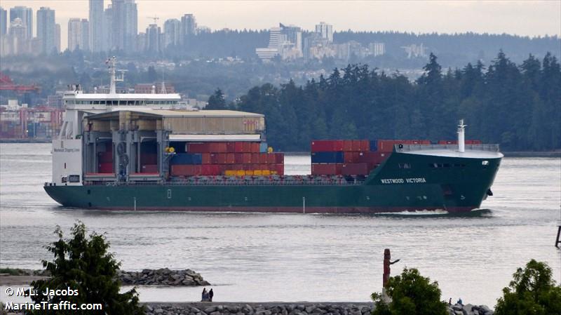 westwood victoria (General Cargo Ship) - IMO 9226059, MMSI 311351000, Call Sign C6SI6 under the flag of Bahamas