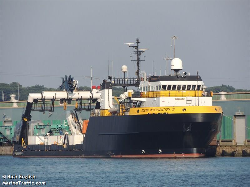 ocean interventionii (Offshore Support Vessel) - IMO 9232125, MMSI 338759000, Call Sign WCZ7505 under the flag of USA