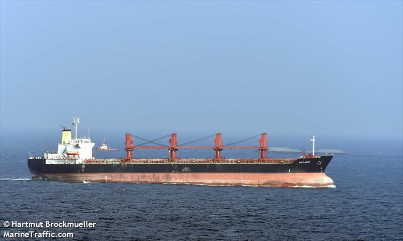 portland ii (Bulk Carrier) - IMO 8323903, MMSI 341830000, Call Sign V4GJ2 under the flag of St Kitts & Nevis