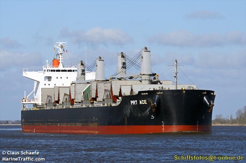 prt ace (Bulk Carrier) - IMO 9713466, MMSI 354013000, Call Sign 3EGM4 under the flag of Panama