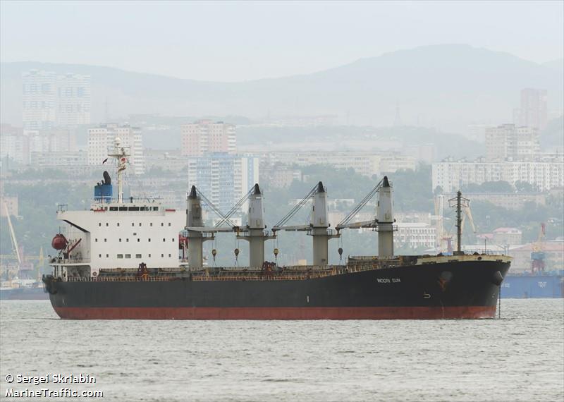 woori sun (Bulk Carrier) - IMO 9310678, MMSI 354445000, Call Sign H8TF under the flag of Panama