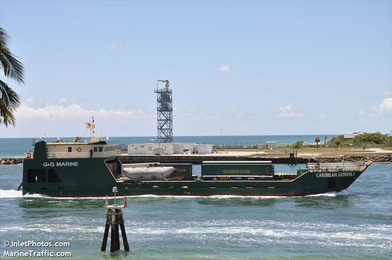 caribbean express i (Landing Craft) - IMO 9233727, MMSI 355068000, Call Sign HO2570 under the flag of Panama