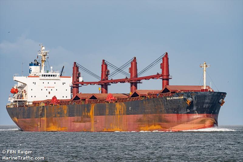 bulk freedom (Bulk Carrier) - IMO 9317092, MMSI 356811000, Call Sign 3FGP9 under the flag of Panama