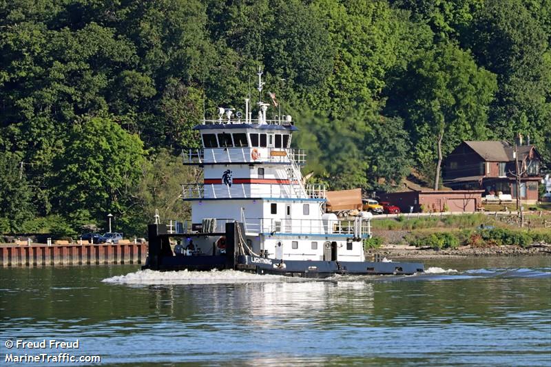 lightning (Towing vessel) - IMO , MMSI 367544970, Call Sign WDG5277 under the flag of United States (USA)