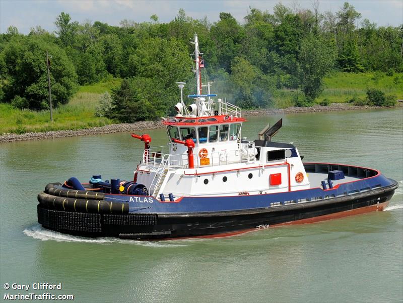 atlas (Tug) - IMO 9641754, MMSI 367560990, Call Sign WDG6819 under the flag of United States (USA)