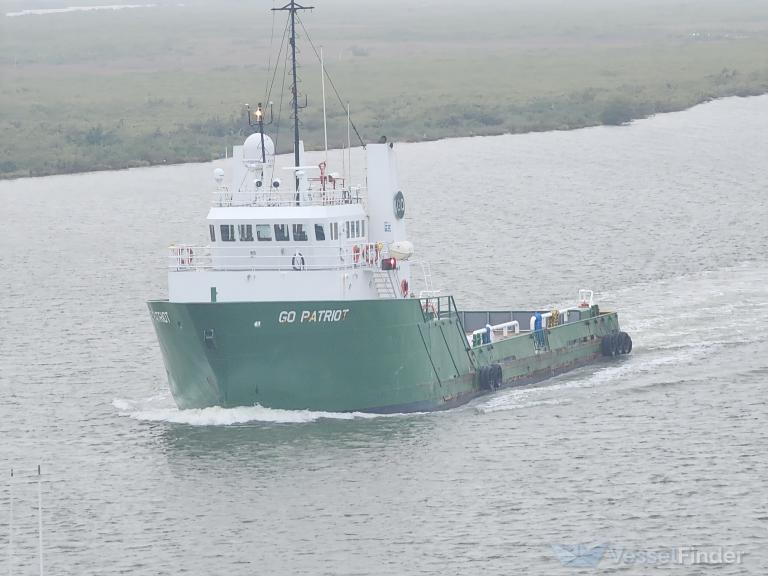 go patriot (Offshore Tug/Supply Ship) - IMO 8987852, MMSI 367783120, Call Sign WDJ4988 under the flag of United States (USA)