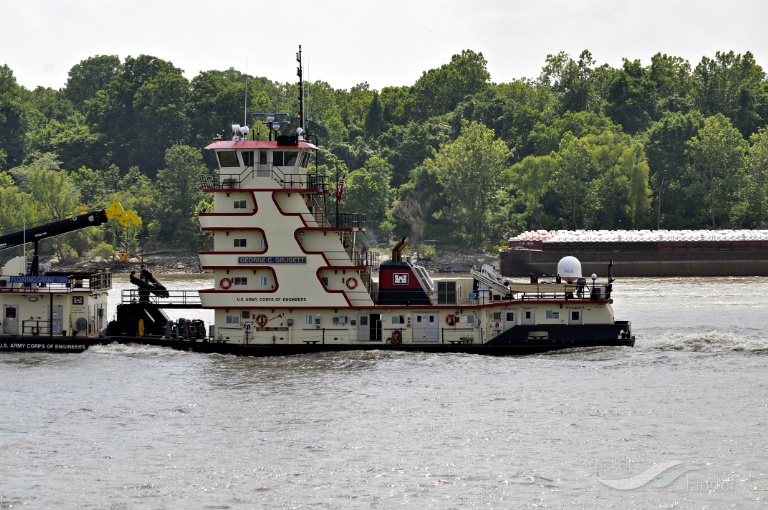 george c grugett (Towing vessel) - IMO , MMSI 369970657, Call Sign AENJ under the flag of United States (USA)