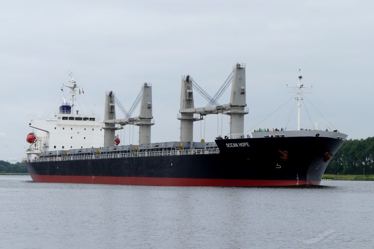 ocean hope (General Cargo Ship) - IMO 9527207, MMSI 373402000, Call Sign 3EWD6 under the flag of Panama