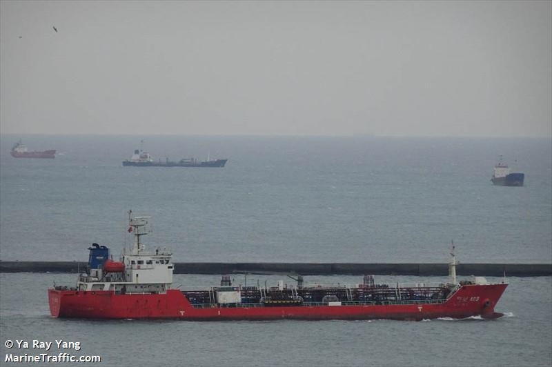 ning hua 423 (Chemical Tanker) - IMO 9596909, MMSI 413358920, Call Sign BUQQ under the flag of China