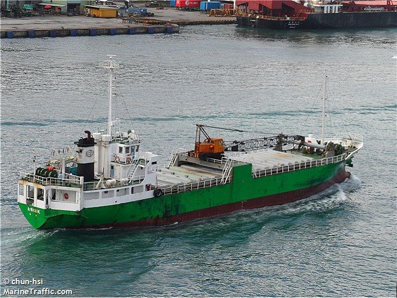 ming fu no.8 (Cargo ship) - IMO , MMSI 416003952, Call Sign BR3403 under the flag of Taiwan