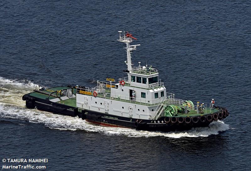 katorimaru (Tug) - IMO , MMSI 431001523, Call Sign JD3096 under the flag of Japan