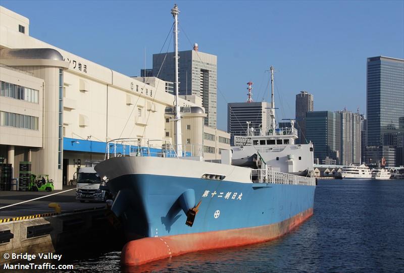 asahi maru no.12 (General Cargo Ship) - IMO 9881134, MMSI 431013676, Call Sign JD4657 under the flag of Japan