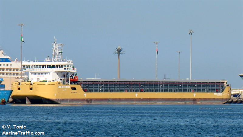 alkhair (Deck Cargo Ship) - IMO 9829148, MMSI 470876000 under the flag of UAE