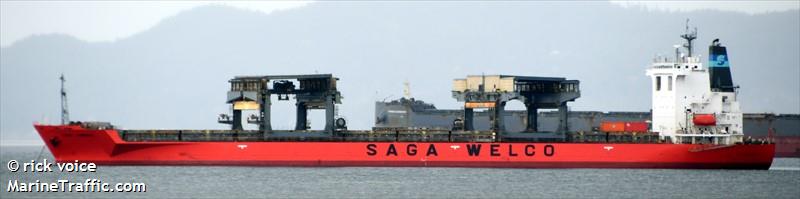 saga jandaia (General Cargo Ship) - IMO 9200421, MMSI 477398000, Call Sign VRYO9 under the flag of Hong Kong