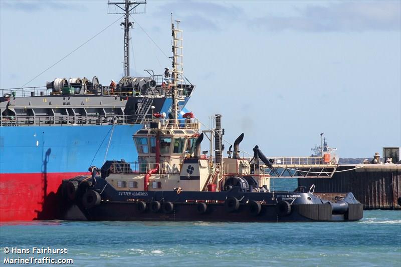 svitzer albatross (Tug) - IMO 9554315, MMSI 503717000, Call Sign VHDQ under the flag of Australia