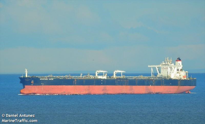 advantage virtue (Crude Oil Tanker) - IMO 9379698, MMSI 538008759, Call Sign V7A2729 under the flag of Marshall Islands