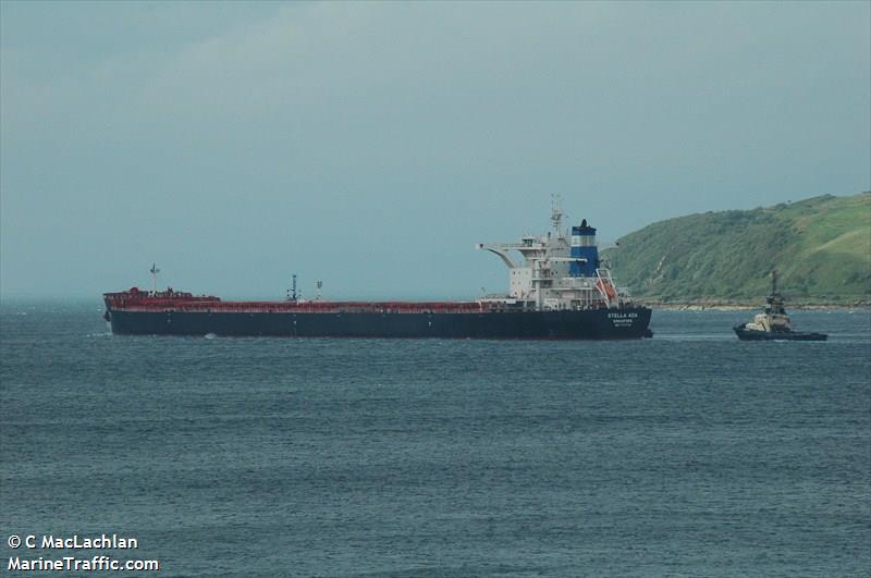 stella ada (Bulk Carrier) - IMO 9522714, MMSI 566089000, Call Sign 9V9082 under the flag of Singapore