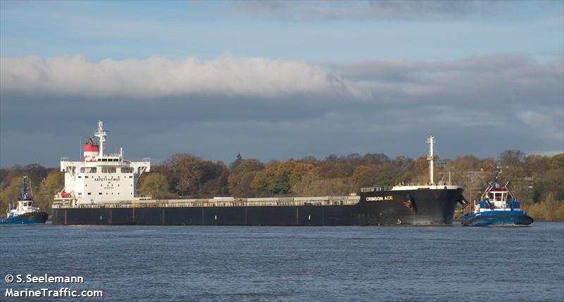 crimson ace (Bulk Carrier) - IMO 9727429, MMSI 566267000, Call Sign 9V2688 under the flag of Singapore