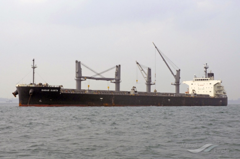sagar kanta (Bulk Carrier) - IMO 9533440, MMSI 566877000, Call Sign 9V2049 under the flag of Singapore