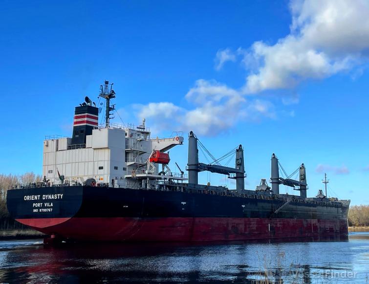 orient dynasty (General Cargo Ship) - IMO 9799757, MMSI 577238000, Call Sign YJTT3 under the flag of Vanuatu