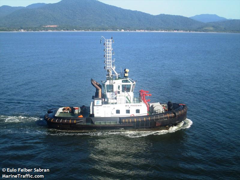 ws phoenix (Tug) - IMO 9679141, MMSI 710016210, Call Sign PQ9899 under the flag of Brazil