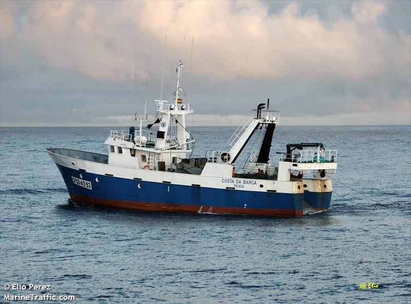 costa da barca (Fishing Vessel) - IMO 9067324, MMSI 224086550, Call Sign EAJU under the flag of Spain