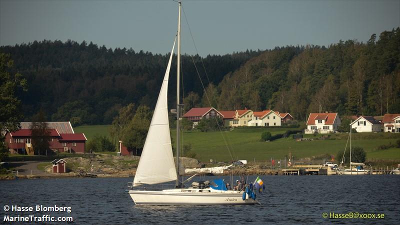 arnica (Sailing vessel) - IMO , MMSI 250005551, Call Sign ? under the flag of Ireland