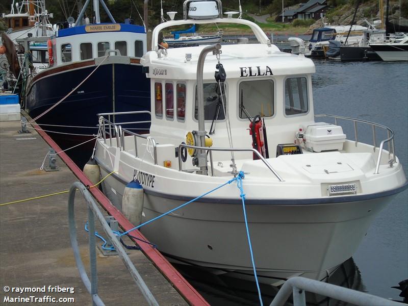 ella (Fishing vessel) - IMO , MMSI 257022460, Call Sign LF5929 under the flag of Norway