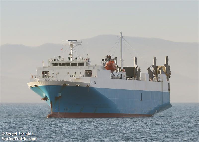 angara (Vehicles Carrier) - IMO 9124043, MMSI 667001861, Call Sign 9LU2664 under the flag of Sierra Leone