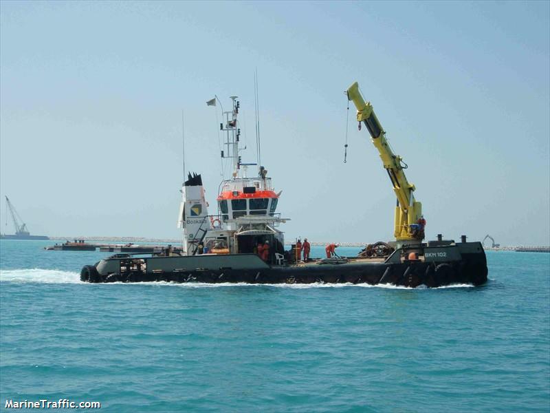 bkm 102 (Utility Vessel) - IMO 9190339, MMSI 210952000, Call Sign 5BFS2 under the flag of Cyprus