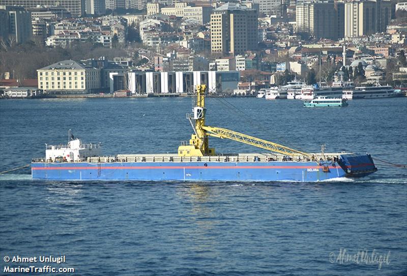 beluga (Dredging or UW ops) - IMO , MMSI 244850281, Call Sign PBDB under the flag of Netherlands