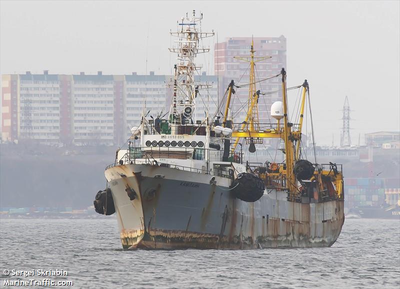 kamlayn (Fishing Vessel) - IMO 8610095, MMSI 273569100, Call Sign UDRM under the flag of Russia