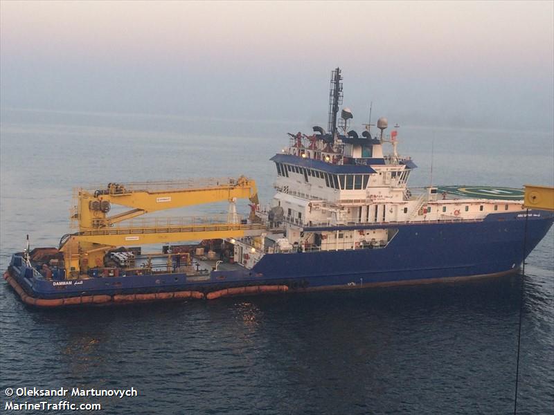 mv abu safah (Offshore Support Vessel) - IMO 9312743, MMSI 403709710, Call Sign HZG5710 under the flag of Saudi Arabia