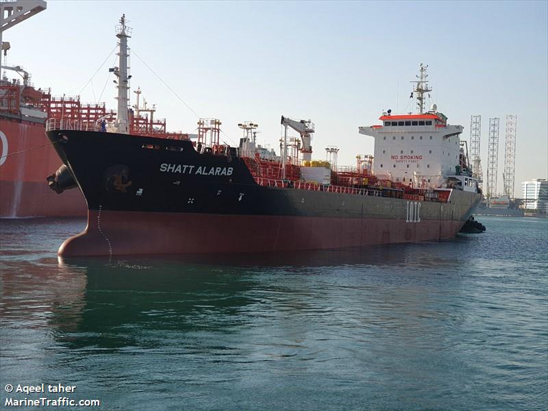 shatt al arab (Oil Products Tanker) - IMO 9322140, MMSI 425000003, Call Sign HNSA under the flag of Iraq
