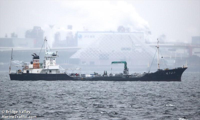 fuyou maru (Tanker) - IMO , MMSI 431008214, Call Sign JH3255 under the flag of Japan