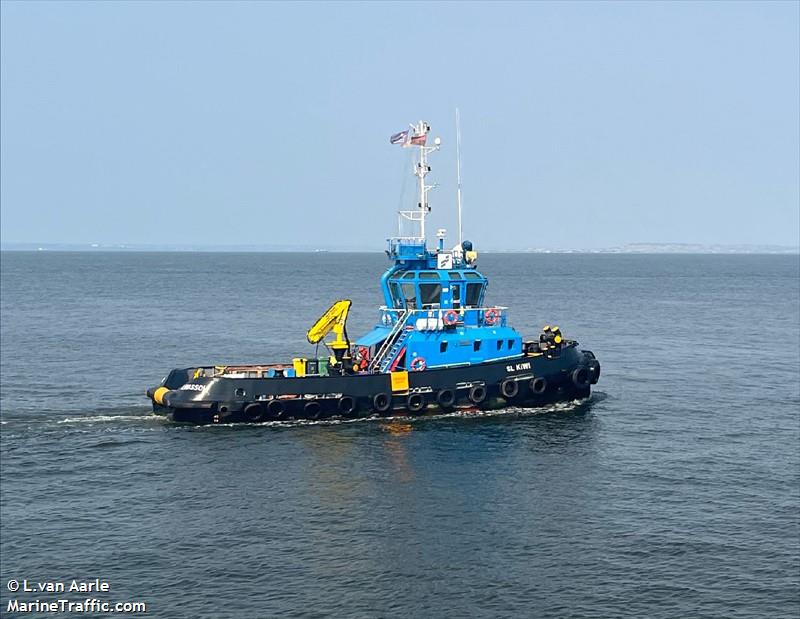 sl kiwi (Tug) - IMO 9679476, MMSI 212298000, Call Sign 5BAU4 under the flag of Cyprus