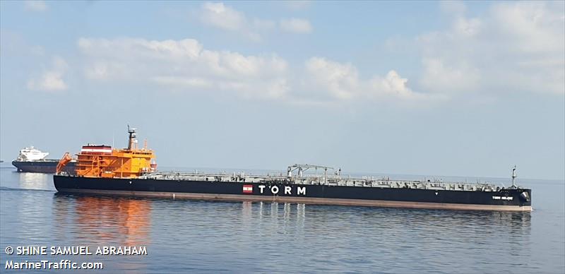 torm helene (Crude Oil Tanker) - IMO 9904871, MMSI 219029621, Call Sign OZMT2 under the flag of Denmark