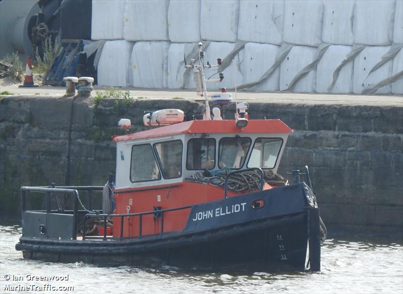 john elliot (Other type) - IMO , MMSI 232022908, Call Sign MXMT6 under the flag of United Kingdom (UK)