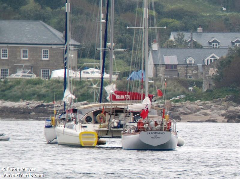 tradewind (Sailing vessel) - IMO , MMSI 235089123, Call Sign 2EYD9 under the flag of United Kingdom (UK)